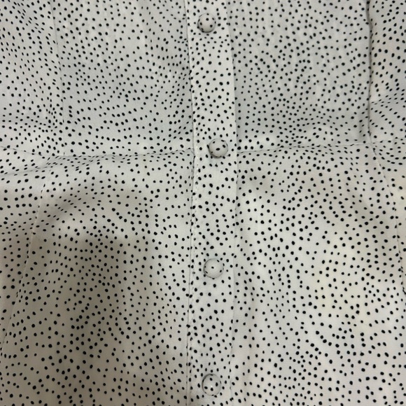 Sienna Sky White Mini Dress with Black Dots - Picture 2 of 4